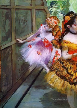 Edgar Degas Painting - Bailarinas de ballet con trajes de mariposas 1880 Edgar Degas